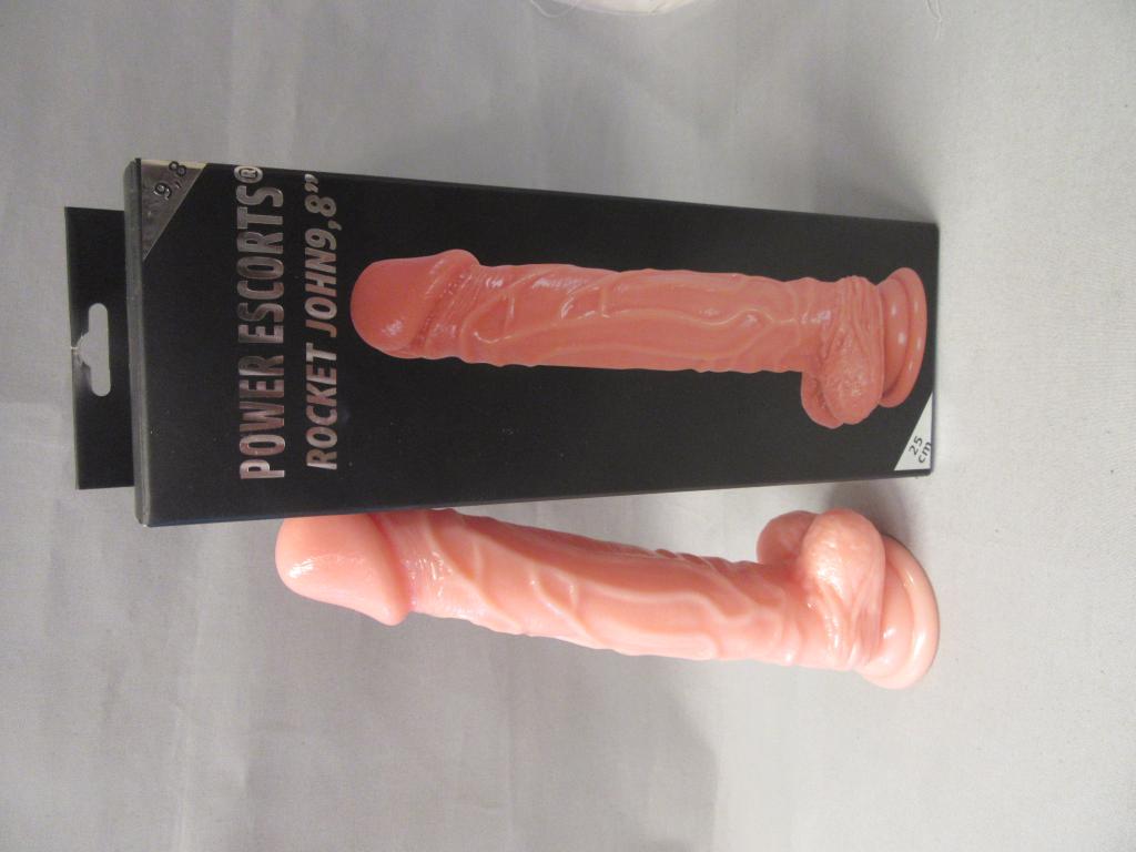 Plaatje van Power Escorts - Power Escorts - Rocket John - dildo - 9.8 Inch / 25 cm - BR153