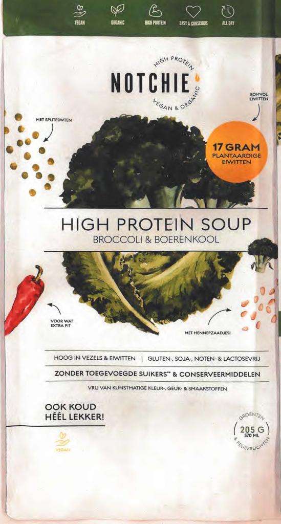 Plaatje van Notchie |  High Protein Soup | Broccoli & Boerenkool - High Protein Soup | Broccoli & Boerenkool