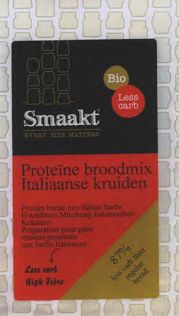 Plaatje van Smaakt | Every bite matters |  Proteïne broodmix Italiaanse kruiden | mix voor brood op basis van kokosmeel - Proteïne broodmix Italiaanse kruiden | mix voor brood op basis van kokosmeel