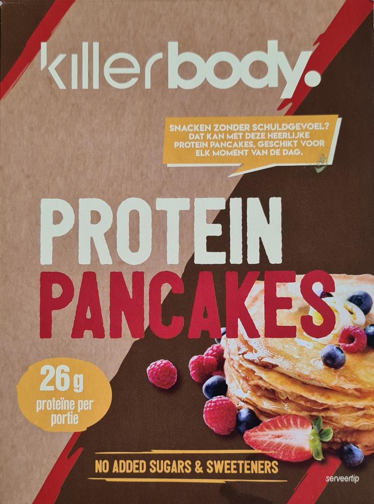 Plaatje van killerbody |  Protein pancakes |  mix voor proteïne pannenkoeken - Protein pancakes |  mix voor proteïne pannenkoeken