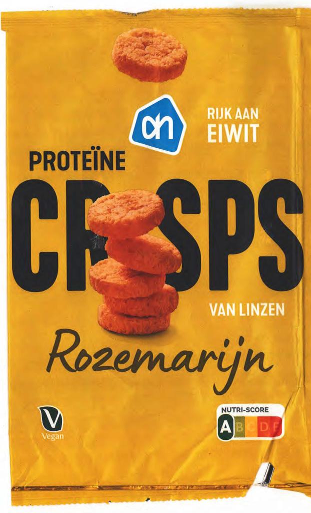 Plaatje van Albert Heijn |  Proteïne Crisps van linzen Rozemarijn | Linzensnack - Proteïne Crisps van linzen Rozemarijn | Linzensnack