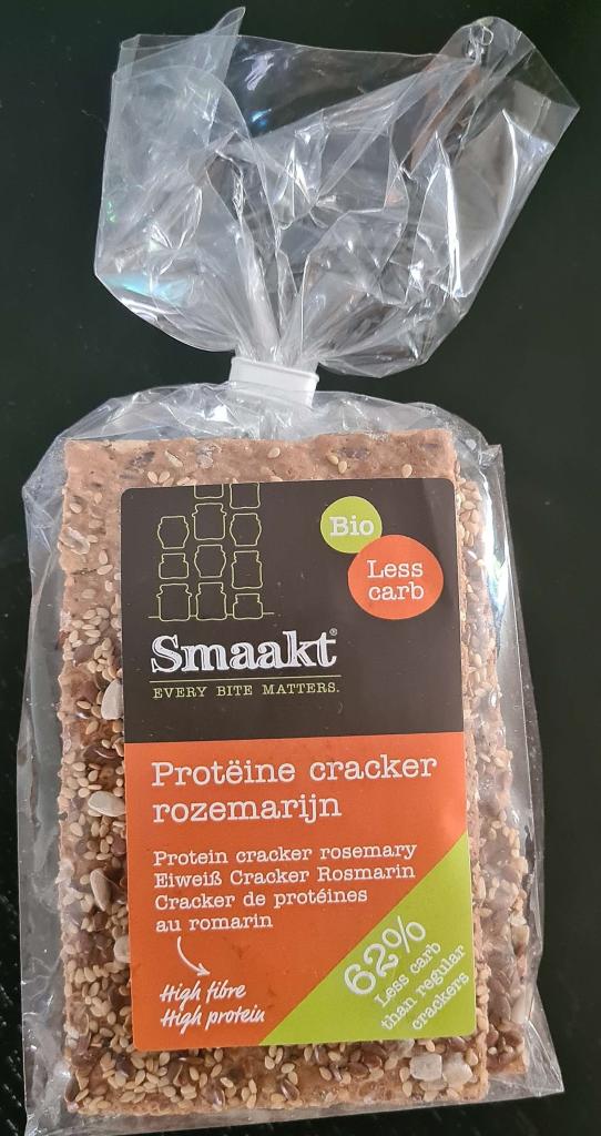 Plaatje van Smaakt | Every bite matters |  Proteïne Cracker | Rozemarijn - Proteïne Cracker | Rozemarijn