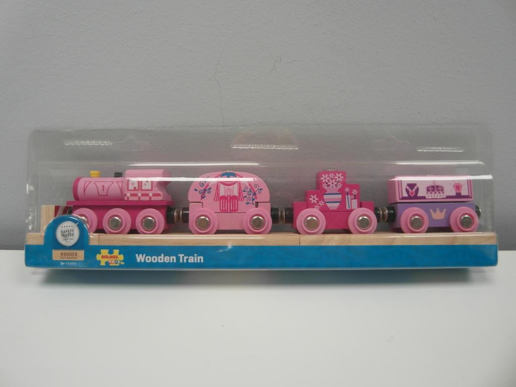 Plaatje van Bigjigs Toys - Houten trein