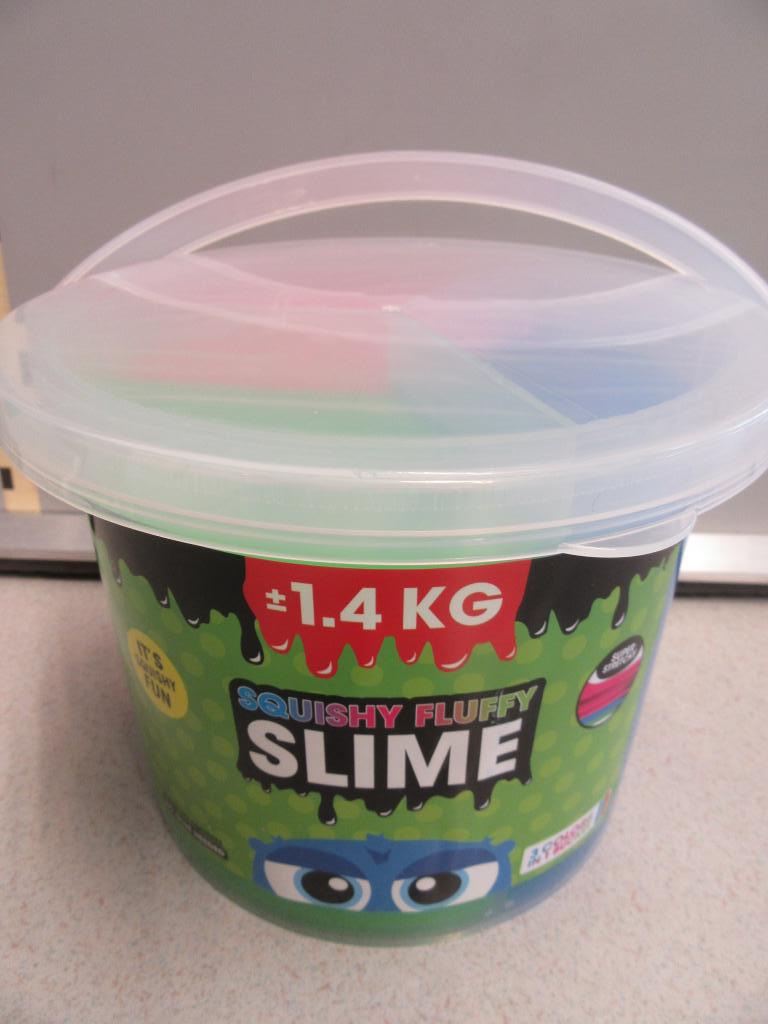 Plaatje van Otto Simon BV - Squishy fluffy slime 3 kleuren